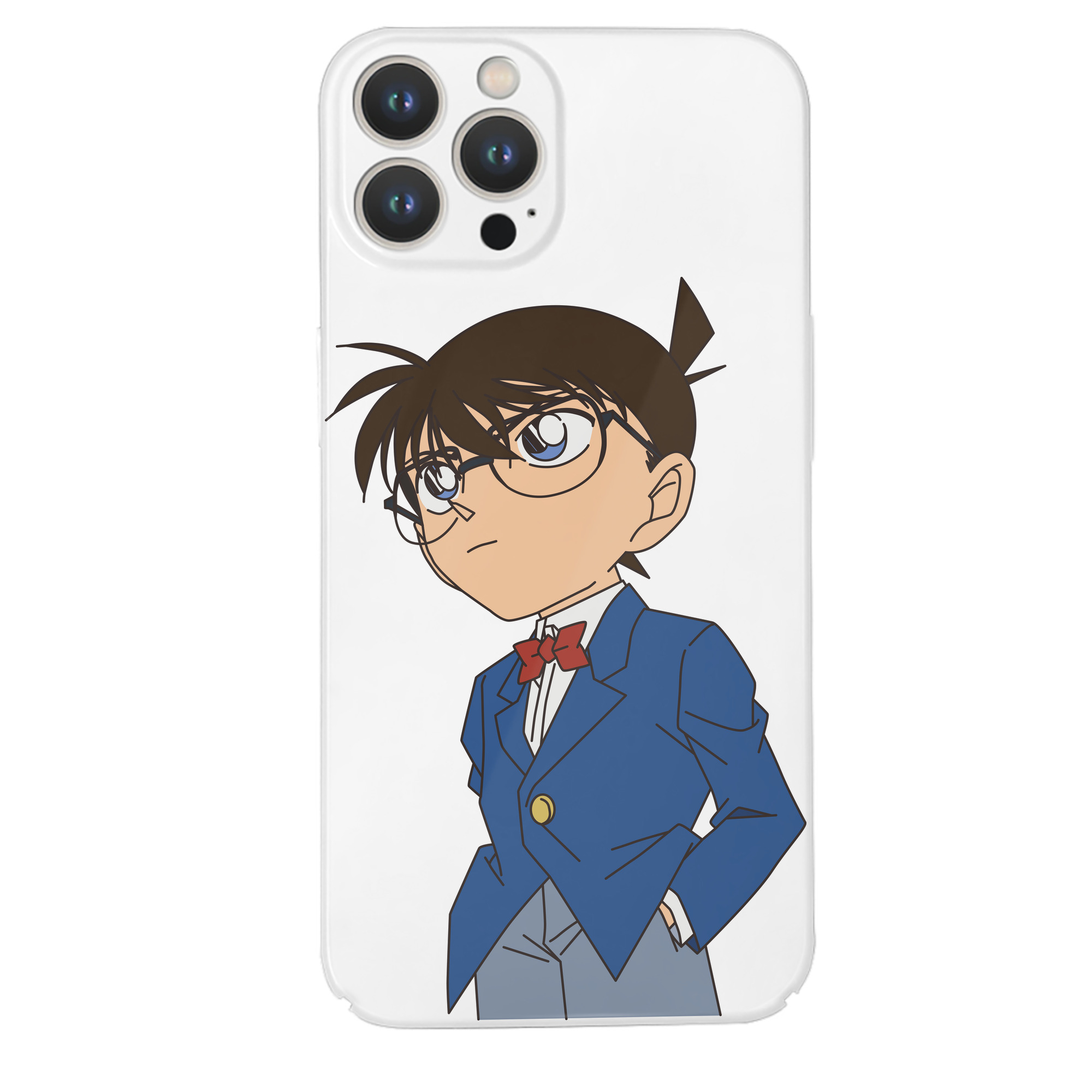 （画像用） 名探偵コナン 江戸川 コナン Detective Conan Conan Edogawa 【iPhone 14シリーズ対応】ハードケース